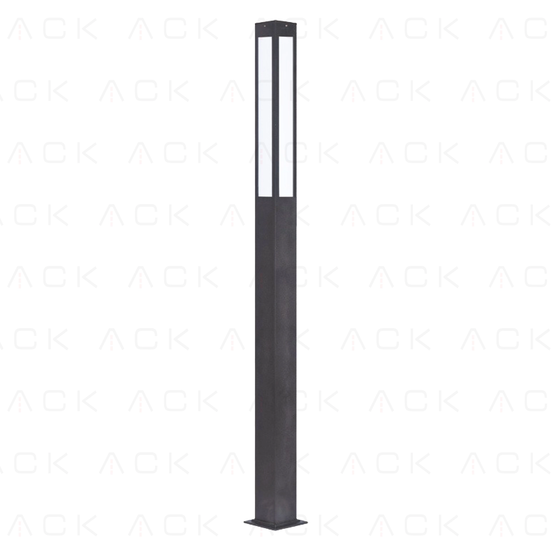 ACK 2000 mm 25W Regulus Alüminyum LED Bahçe Armatürü