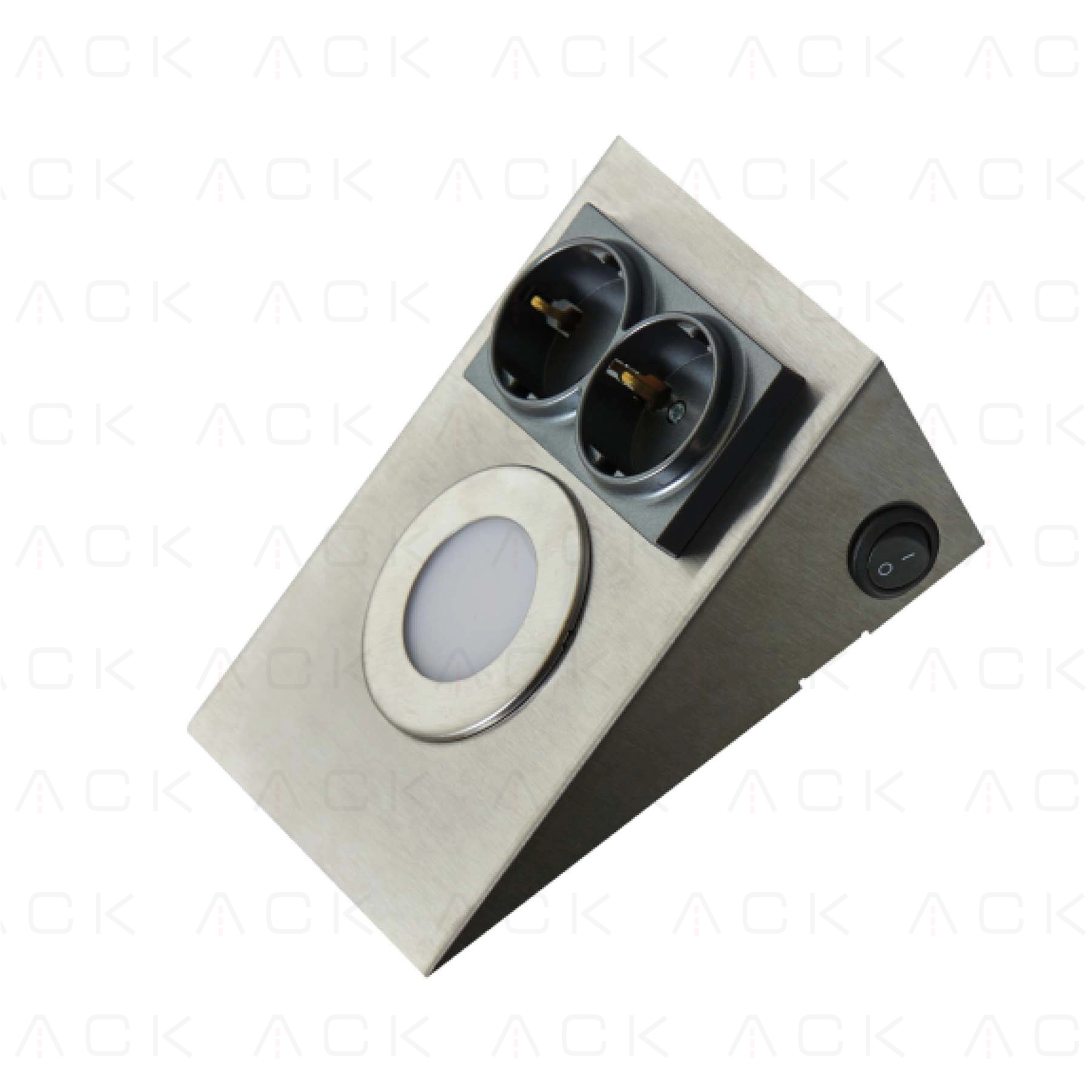 ACK Prizli LED Tezgah Altı Armatürü – Saten