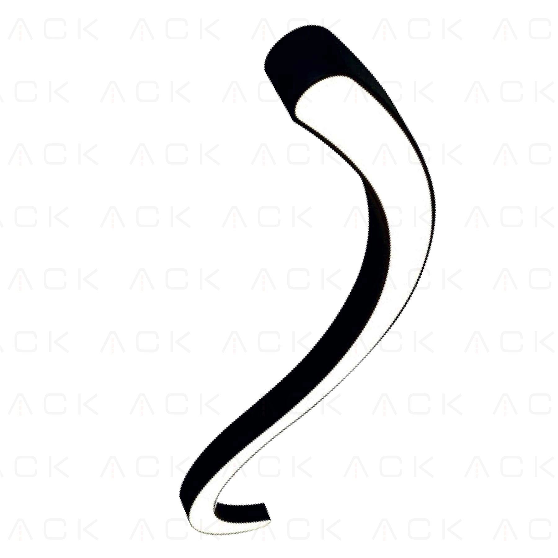 ACK 80 mm x 75 mm Dekoratif LED Linear Armatür