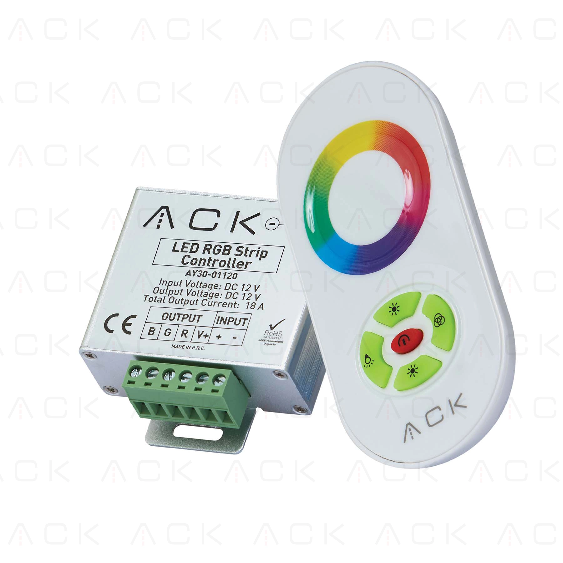 ACK 18 Amper RGB Kumandası-RF