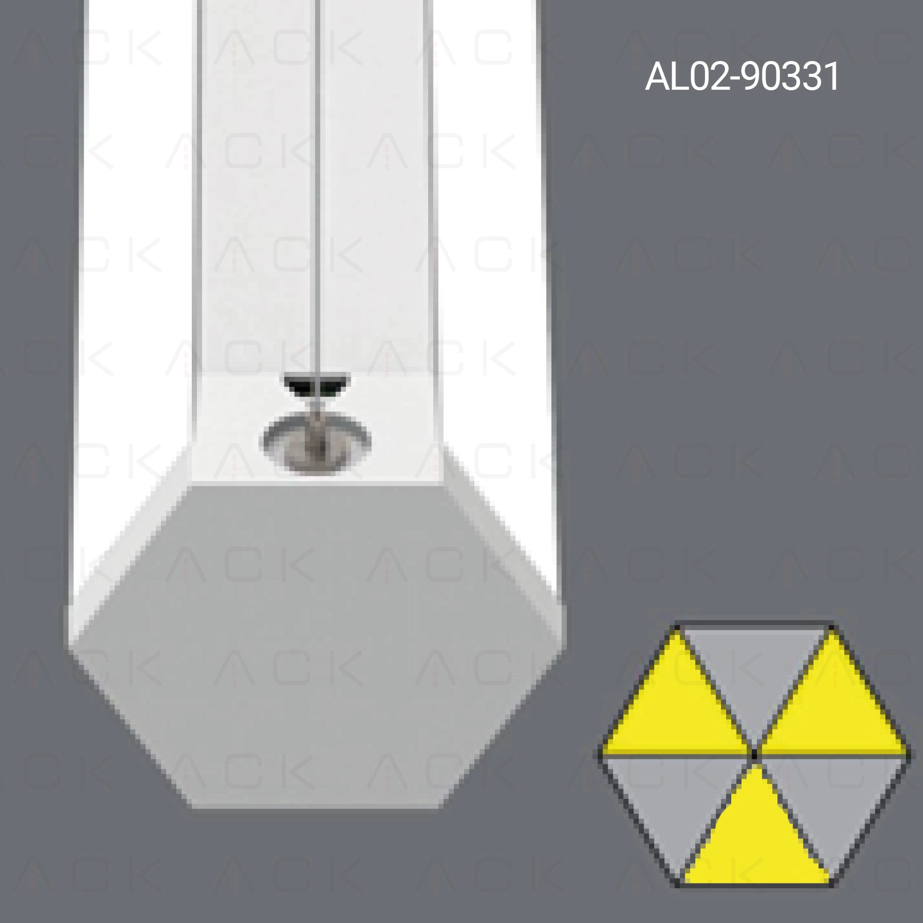 ACK 63W Altıgen LED Linear Armatür