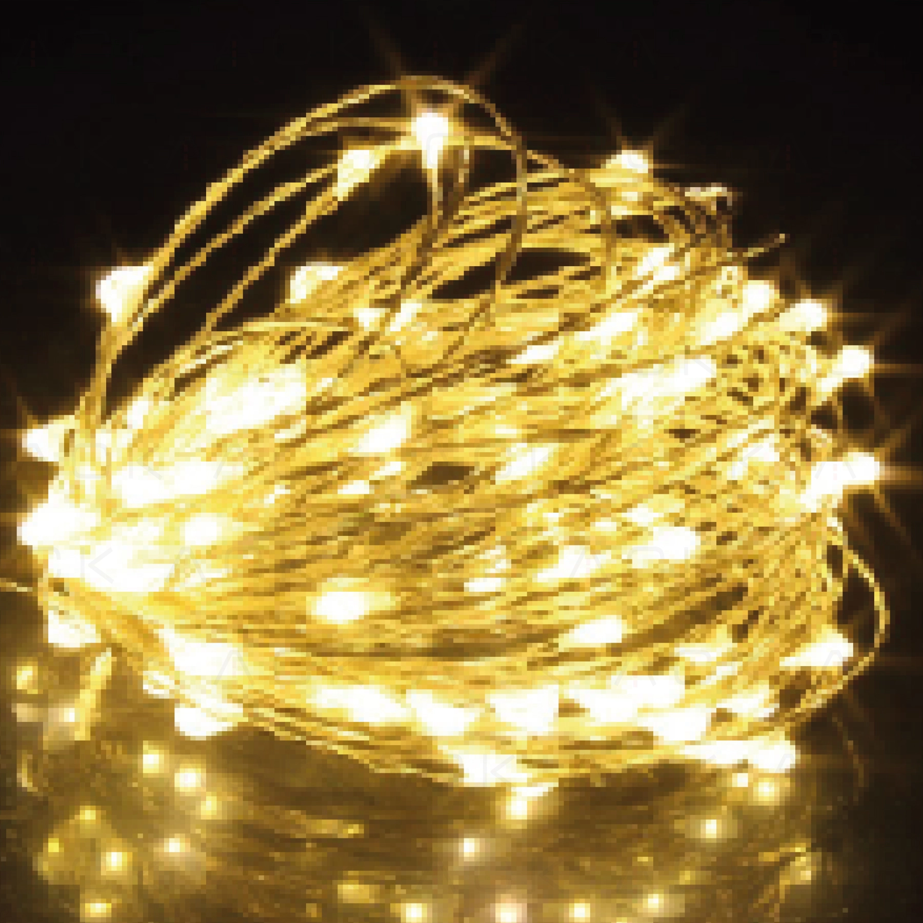 ACK Pilli LED Süsleme Işığı 5 mt (Peri LED)