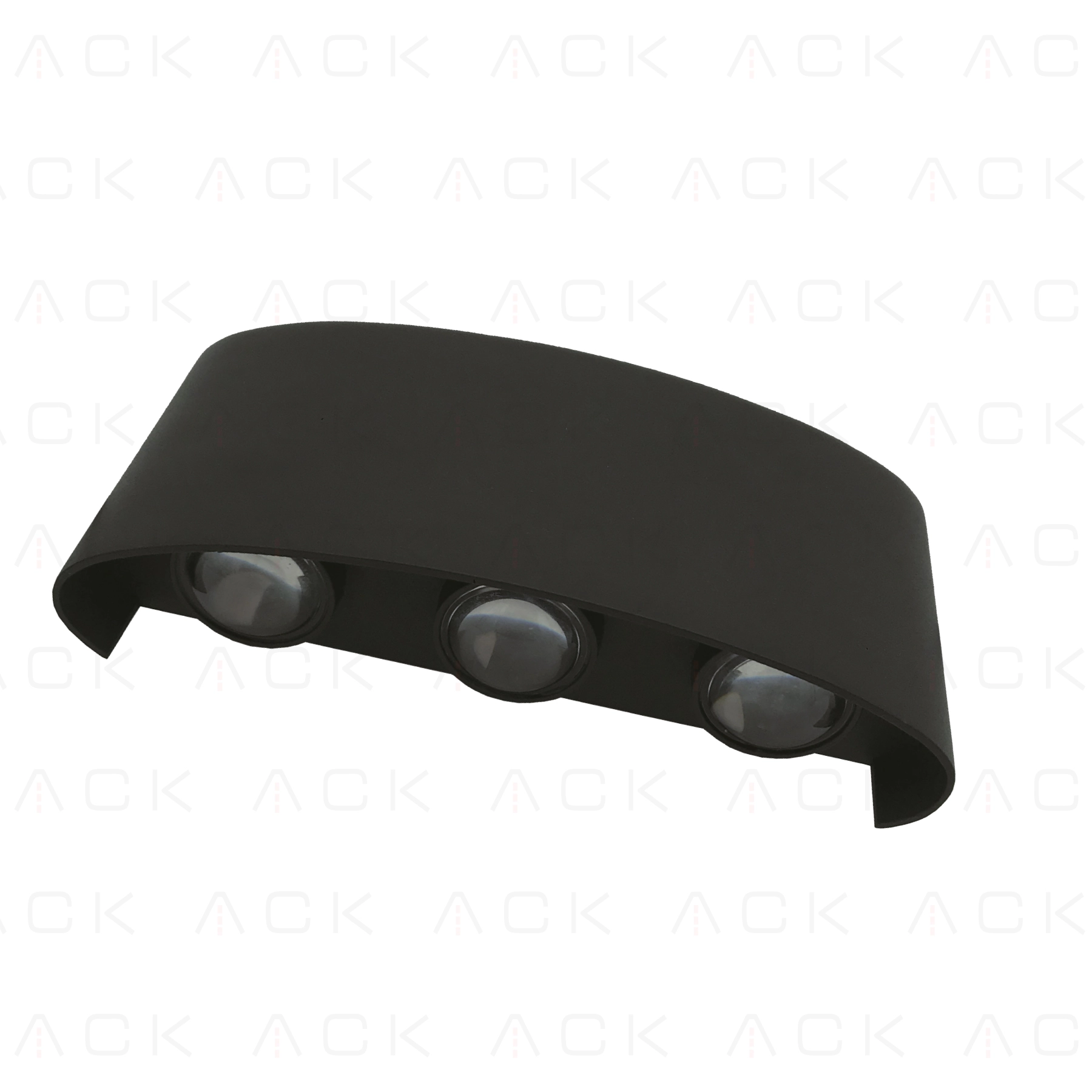 ACK 3x2W Alüminyum Dekoratif LED Duvar Apliği
