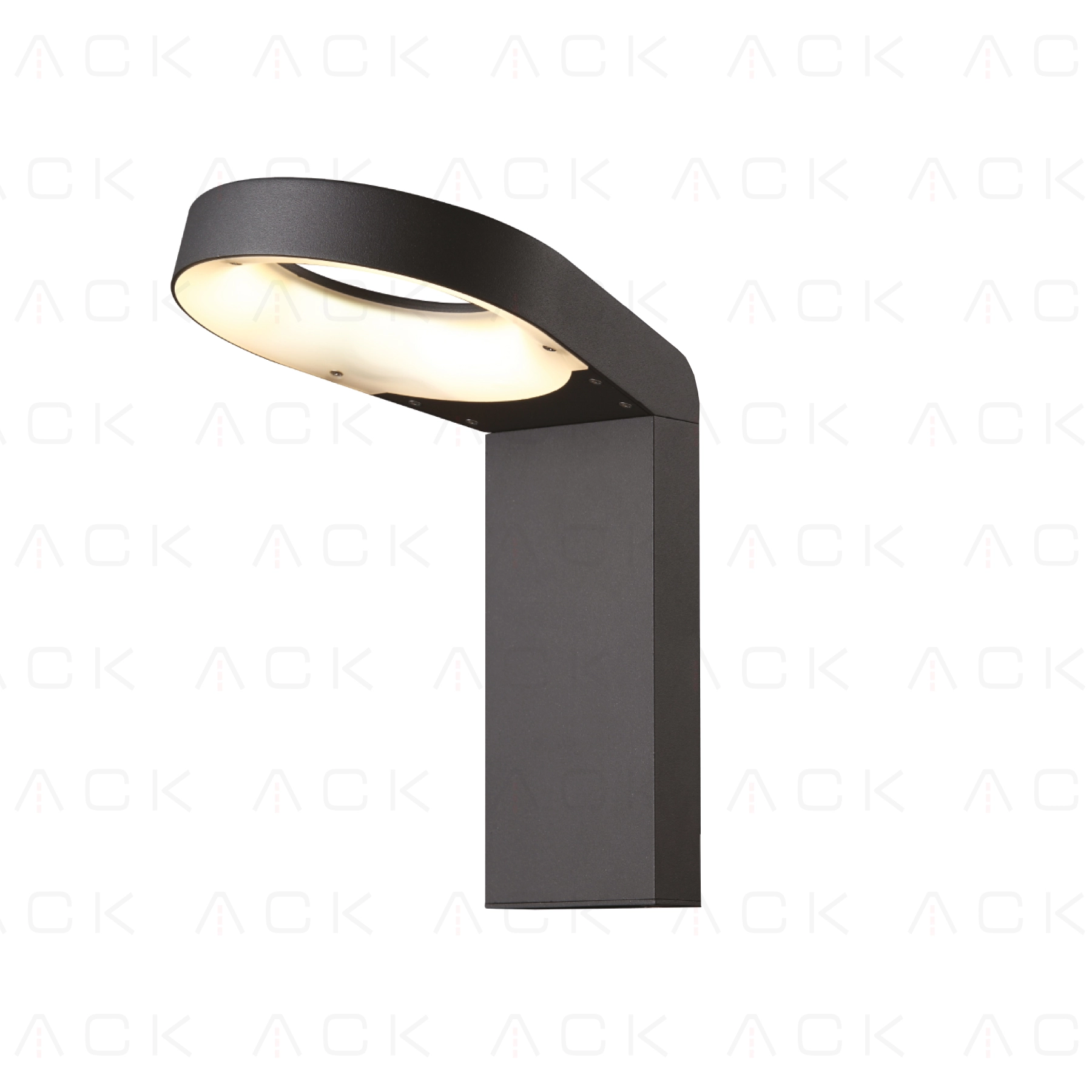 ACK 7W Teras WLA Alüminyum LED Bahçe Duvar Apliği