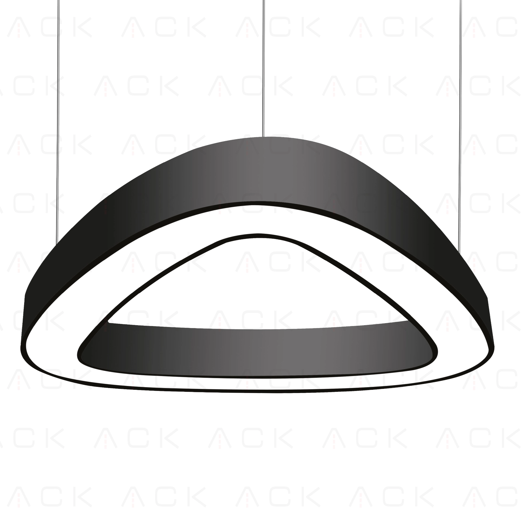 ACK 80 mm x 75 mm Dekoratif LED Linear Armatür
