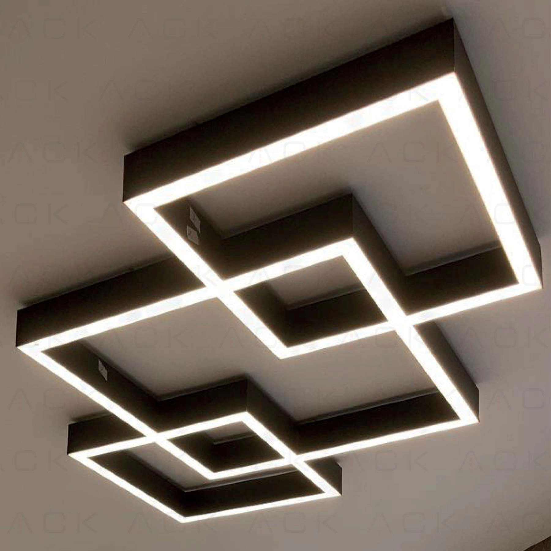 ACK 50 mm x 85 mm Dekoratif LED Linear Armatür